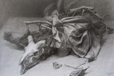 房鑫尧素描作品静物写实.jpg